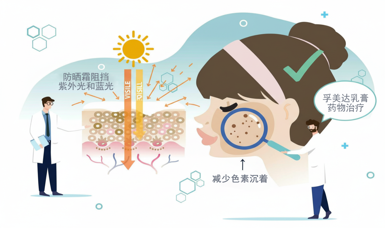 黄褐斑治疗时必须用什么样的防晒霜？