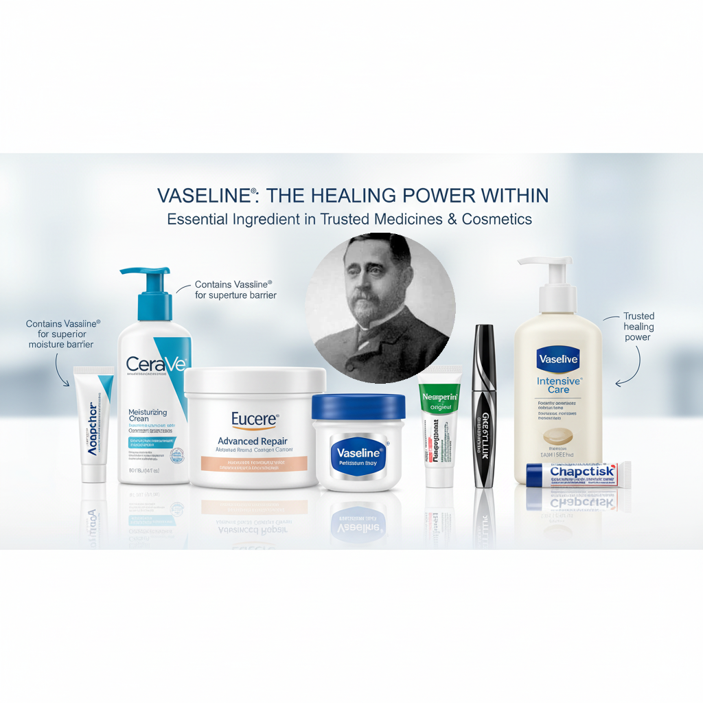 从曾经石油业的废物到现代医药化妆品业的宠儿：凡士林的进阶史